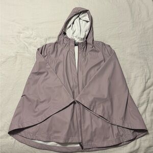 Women's Hooded Rain Cape  - Purple